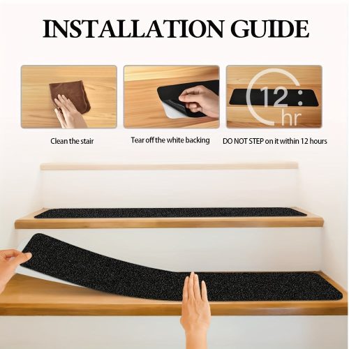 Csúszásmentes kültéri lépcsőfok szalag