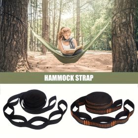   2 db időjárásálló függőágy-heveder állítható hurkokkal