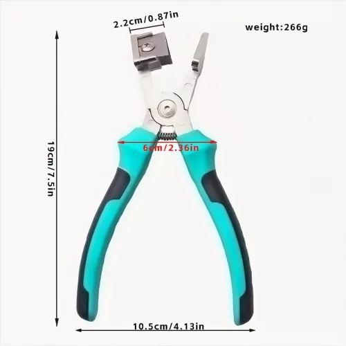 Alumínium ajtó és ablak tömítőszalag olló és fogó, 90 fokos derékszögű szalagvágó