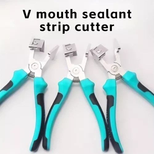 Alumínium ajtó és ablak tömítőszalag olló és fogó, 90 fokos derékszögű szalagvágó