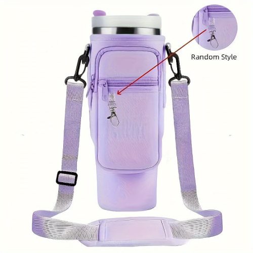 Többfunkciós kulacs tartó, tároló zsebekkel