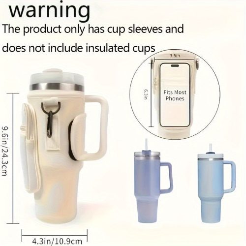 Többfunkciós kulacs tartó, tároló zsebekkel