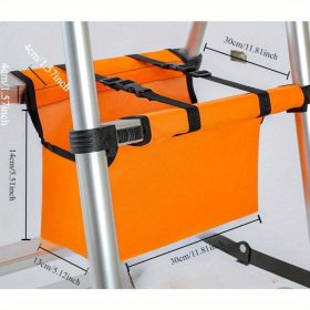   Létrához csatlakoztatható Nagy Kapacitású Szerszámkészlet tartó