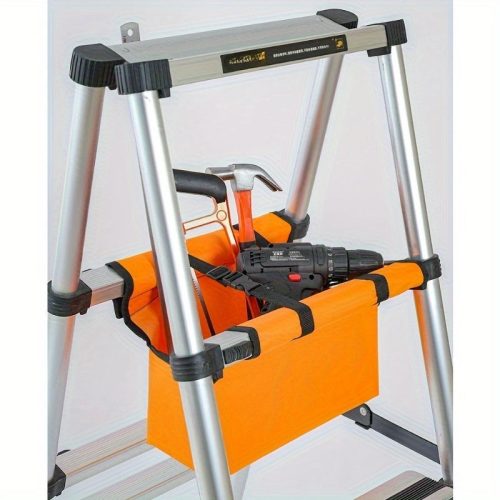 Létrához csatlakoztatható Nagy Kapacitású Szerszámkészlet tartó