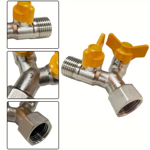 Sárgaréz 1/2 Hüvelykes Y Adagolószelep