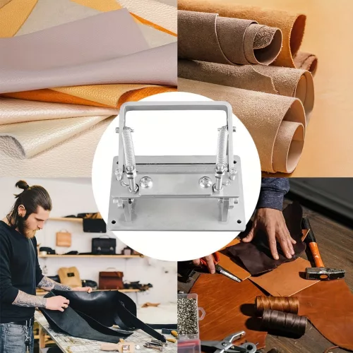 Rozsdamentes Acél Műbőr Vágó