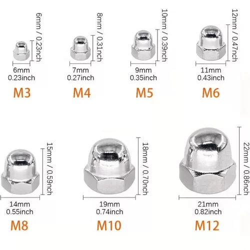 190db rozsdamentes acél integrált kupakanyák