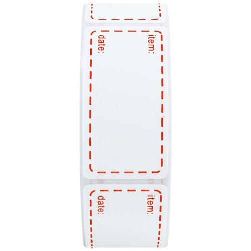 1 tekercs, Címkematrica