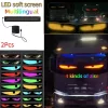 Többnyelvű Autó LED Matricás Pixel Panel (1 kijelző + 1kábel )