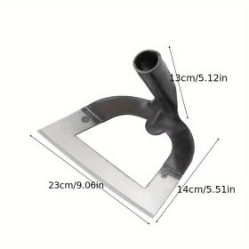   Erős mangánacél üreges horog - Megvastagított hegyes gyomirtó eszköz