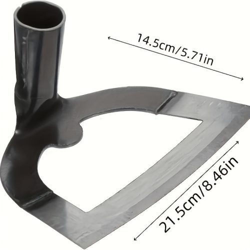 Erős mangánacél üreges horog - Megvastagított hegyes gyomirtó eszköz