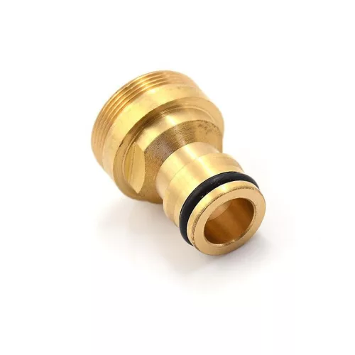 Sárgaréz gyorscsatlakozású kerti locsolócső csaptelep adapter