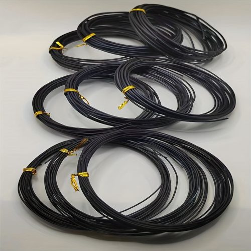 9 tekercs 147 láb hosszúságú eloxált alumínium bonsai edződrót