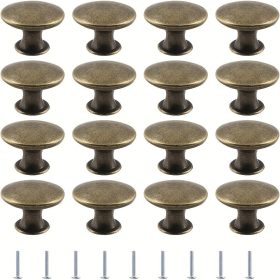 10 db Vintage bronz szekrénygomb