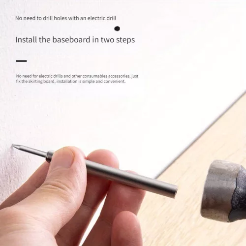 100 darab varrat nélküli duplafejű szegélyléc szeg