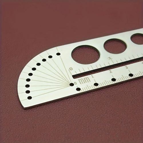 Többfunkciós rozsdamentes acél profilvonalzó nagy méretű fokozatokkal