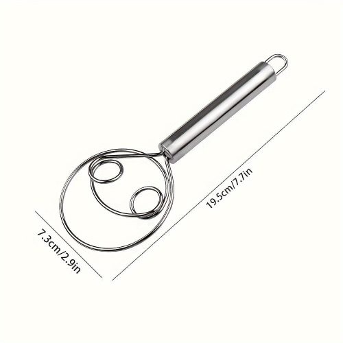 Rozsdamentes Acél Kézi Tésztakeverő és Tojásverő