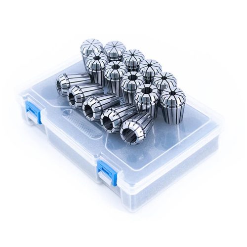 ER11-ER40 rugós patronkészlet – nagy pontosságú (0,005 mm), CNC maró- és gravírozógéphez