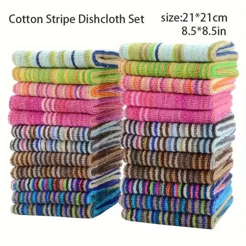 6db négyzet alakú törölköző