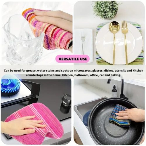 6db négyzet alakú törölköző