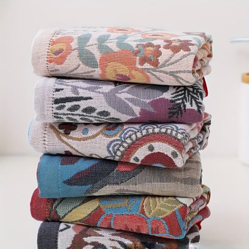 Virágos Konyharuha - Ultra-Puha, Nedvszívó és Gyorsan Száradó Levél Mintával