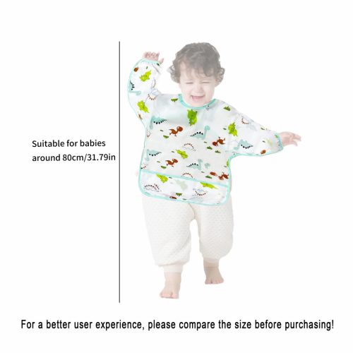 Vízálló étkezési köpeny, rajzos mosható köpeny