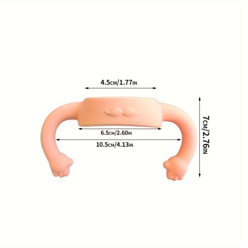 Kis kéz alakú szilikon palackfogantyú