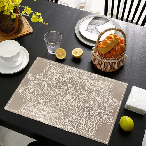 4db Mandala asztali alátét