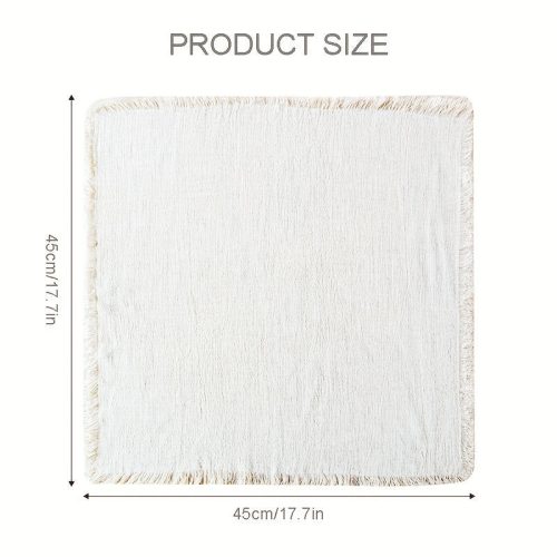 6db Szalvéta, Pamut És Lenvászon Szalvéta