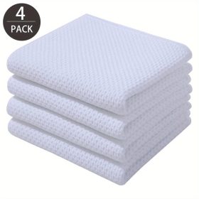   4db, Négyzet alakú pamut konyharuha, pamut konyhai étkészlet mosogatórongy