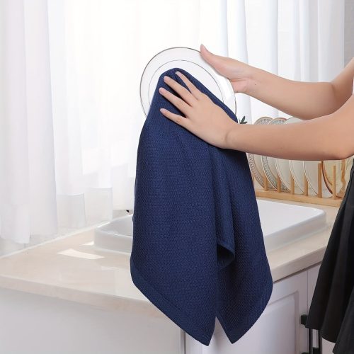 4db, Négyzet alakú pamut konyharuha, pamut konyhai étkészlet mosogatórongy