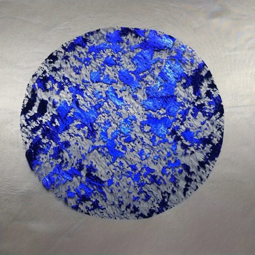 12db Fekete-Arany Fólia Tányéralátét