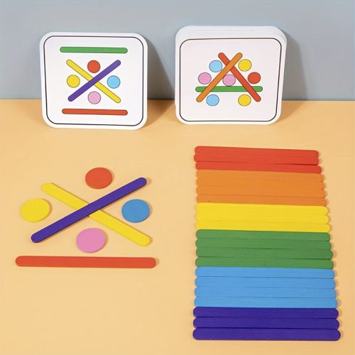 Rainbow Stick pálcikás készségfejlesztő játék