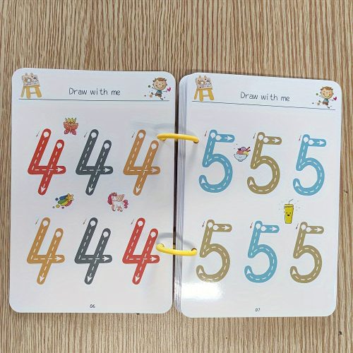 Gyakorló vonalvezető füzet törölhető tollal