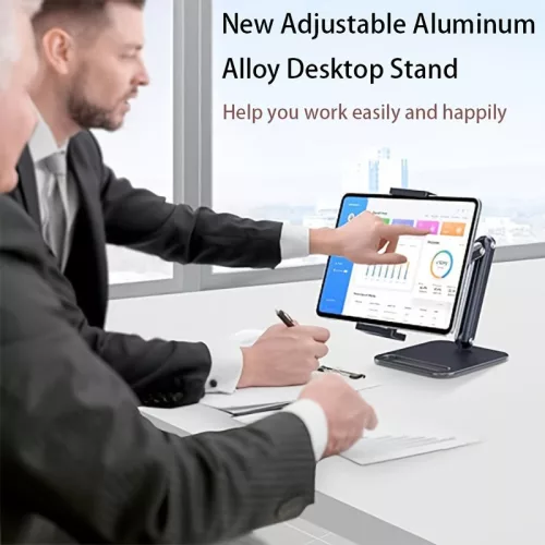 Állítható alumínium ötvözet telefon és tablet állvány