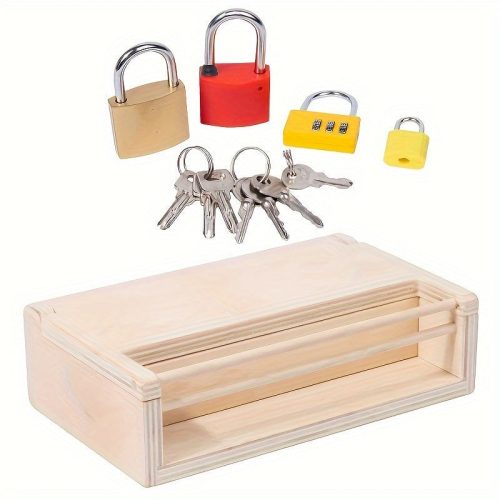 Zár és lakat nyitó oktató játék