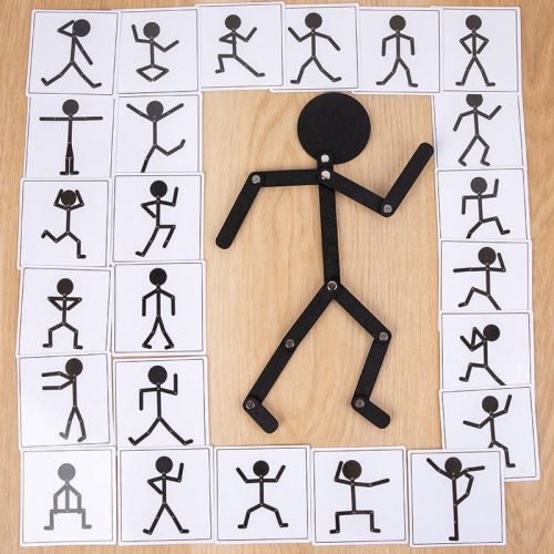 24 db-os Montessori kreatív párosító kirakósjáték