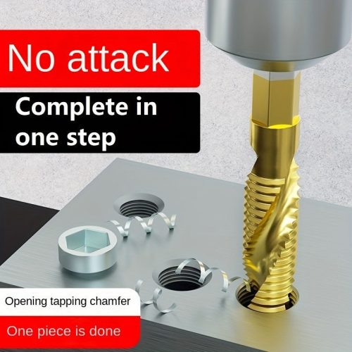 Hatlapfejű kombinált fúró és menetfúró készlet