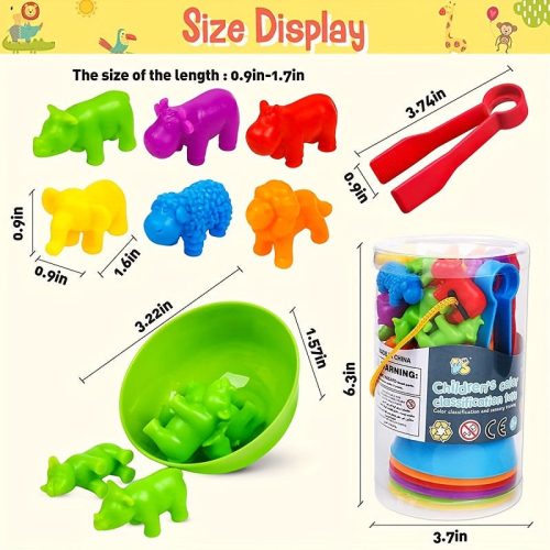 Szivárványos rendező puzzle játék