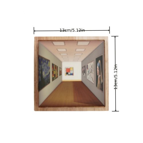 Szabad szemmel látható 3D-s vizuális éjszakai fény