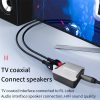 Optikai Rca audio konverterhez erősítő adapter