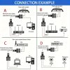 2db Ethernet Előfeszítő Csatlakozó