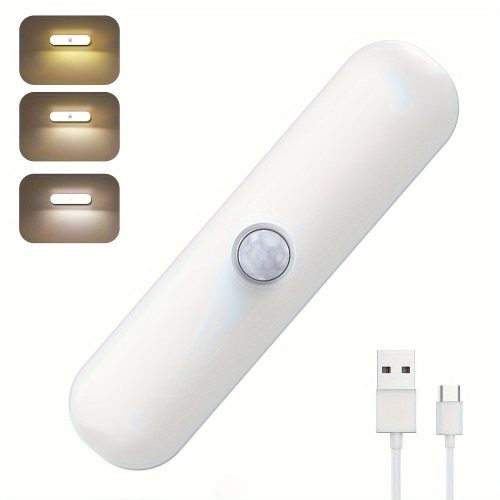 1 db intelligens mozgásérzékelős LED lámpa, állítható fényerővel