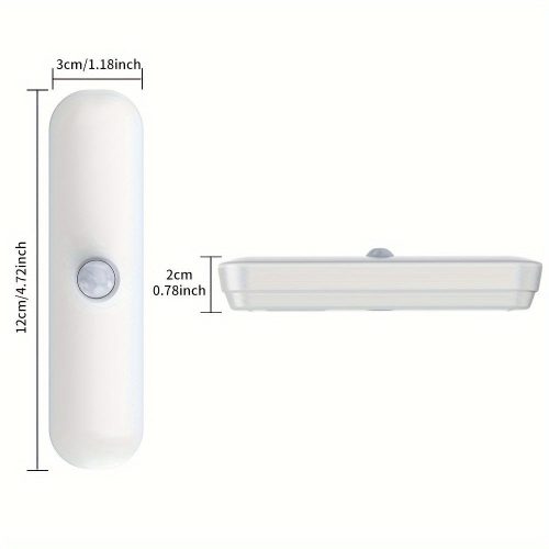 1 db intelligens mozgásérzékelős LED lámpa, állítható fényerővel