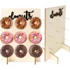 Fa Donut Falitartó Állvány