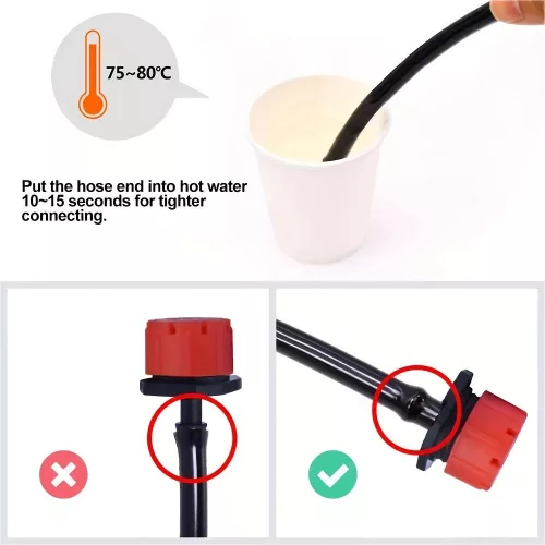 50db Állítható Öntöző Csepegtetők Sprinklerek