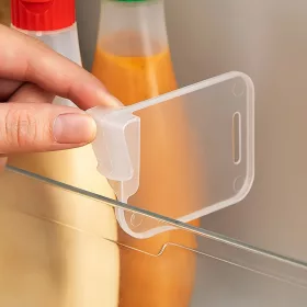   8db Erős Átlátszó Hűtőszekrény Oldalsó Ajtó Rendező, Elválasztók