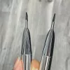 2db Prémium Nylon Festőecset Elegáns Fém Nyéllel