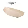 60db Bambusz Csónak tál Előételekhez