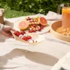 60db Bambusz Csónak tál Előételekhez